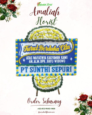 Papan Bunga Duka di Kalitekuk